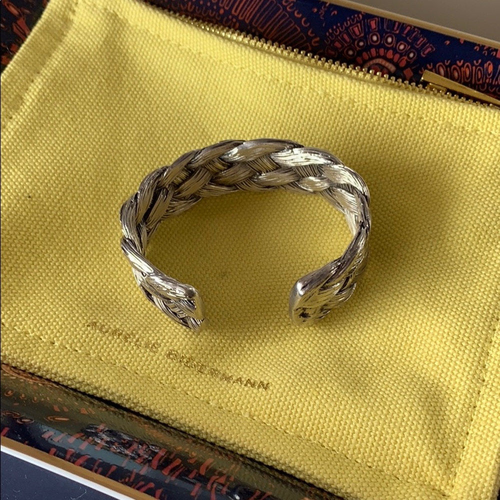STUNNING AURELIE BIDERMANN BRAIDED CUFF
